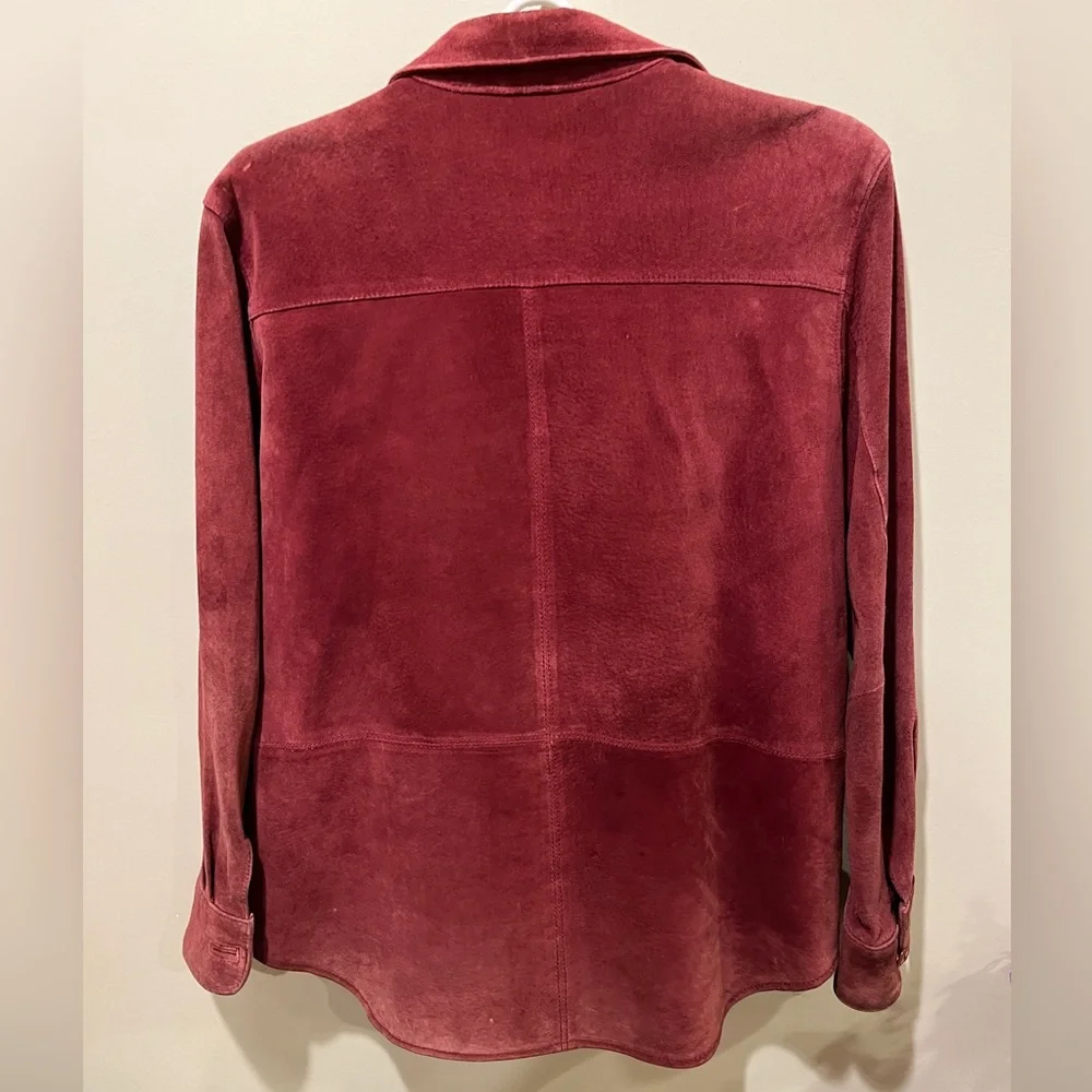 Pig suede jacket - Picture 2 of 14